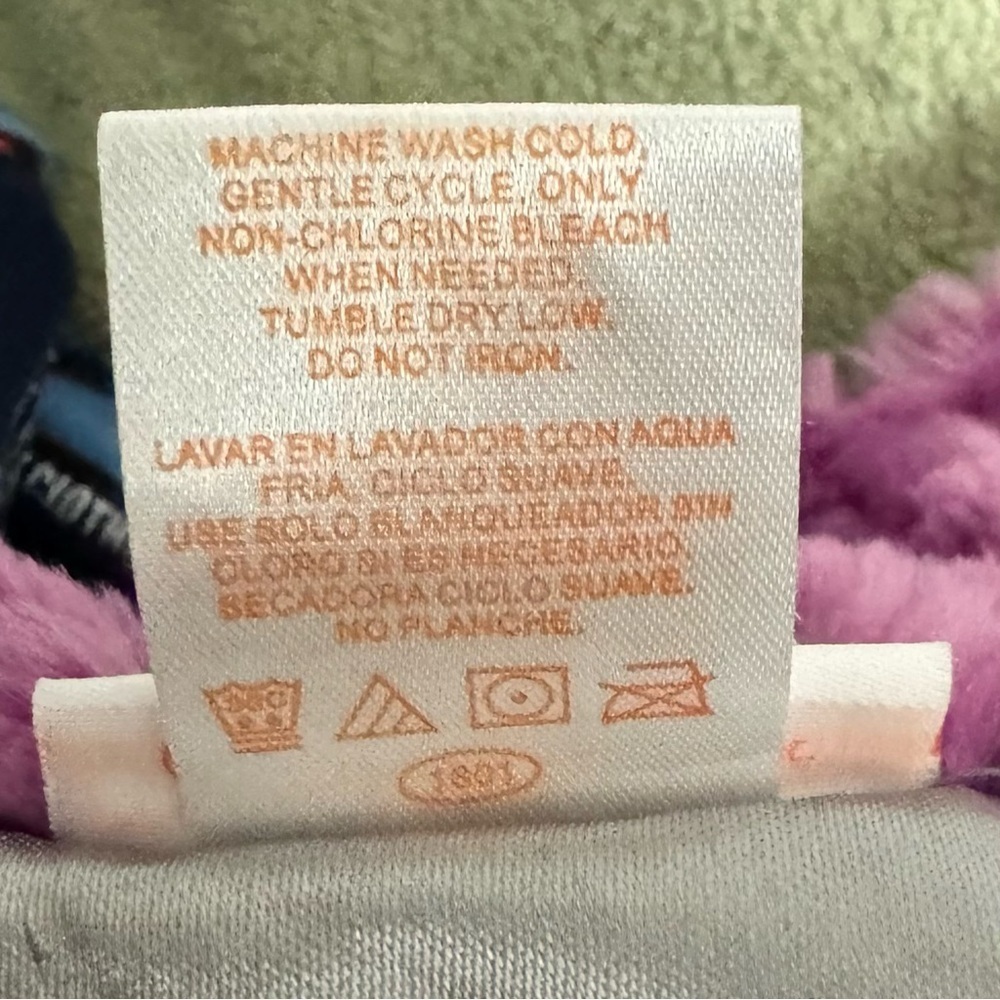 NICKELODEON Dora & Friends Girls 3T Purple Faux Fur Sparkle Jacket Coat Bows NWT - Picture 13 of 16
